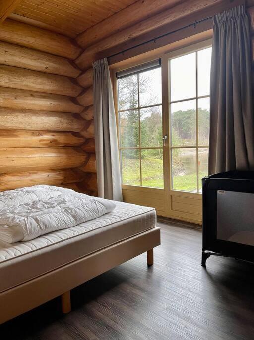 Unieke Houten Villa Met Sauna In Twente - 6P Den Ham Esterno foto