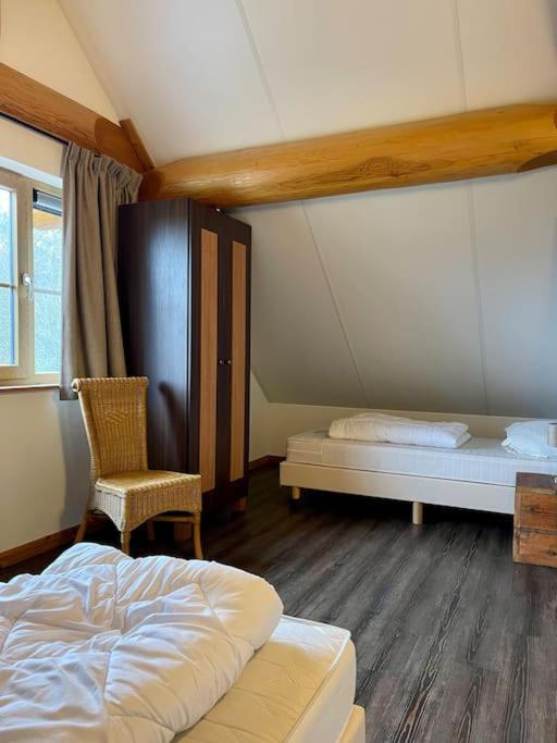 Unieke Houten Villa Met Sauna In Twente - 6P Den Ham Esterno foto