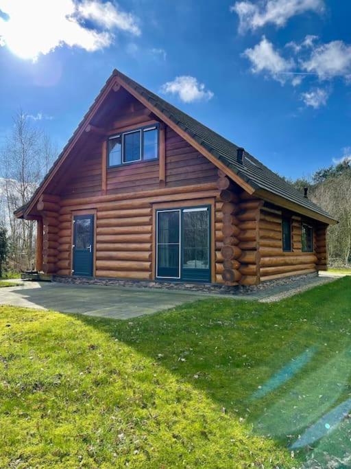 Unieke Houten Villa Met Sauna In Twente - 6P Den Ham Esterno foto