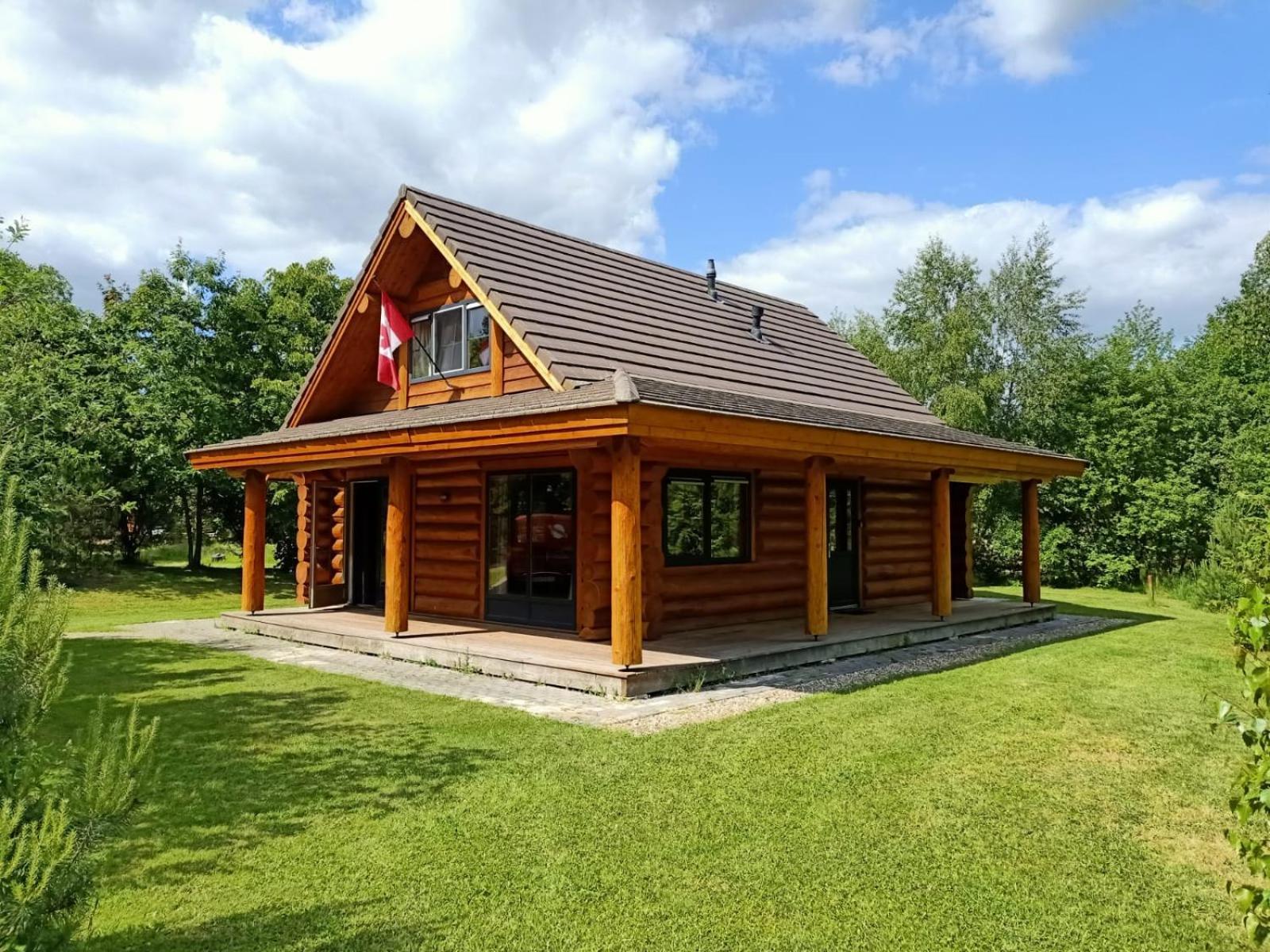 Unieke Houten Villa Met Sauna In Twente - 6P Den Ham Esterno foto